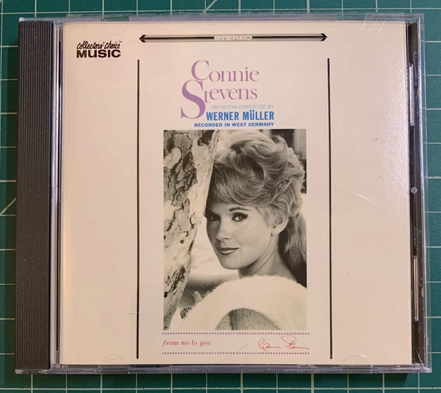 CONNIE STEVENS ─ From Me To You CD 2000 Collectors Choice CCM-158