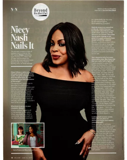 Ptp23 Magazine Picture/Article 11X8" Nicey Nash