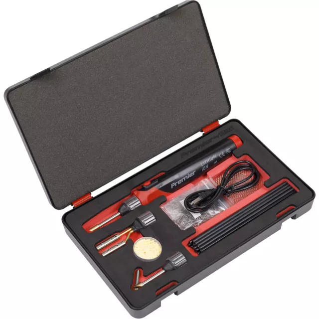 Rechargeable Plastic Welding Repair Kit - 30W Lithium-ion Battery - Inbuilt LED