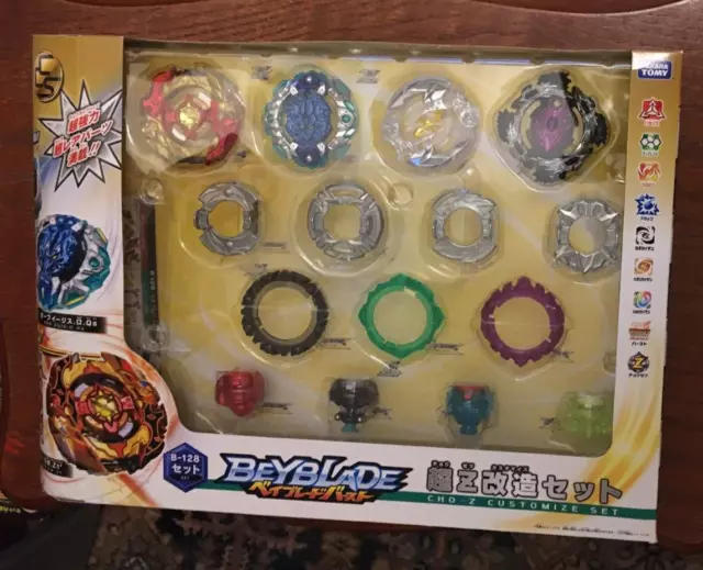 B-128 Cho-Z Customize Set Beyblade Burst Takara Tomy Sealed Cho-Z Spriggan  Egis £129.99 - Picclick Uk