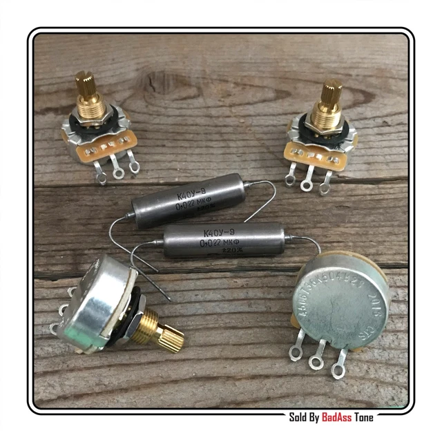 GIBSON EPIPHONE 500K CTS Pots / PIO Cap K40Y9 .022 1000V Guitar