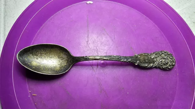 Sterling Silver  Spoon Decatur Monogram D 29.3G Reed & Barton
