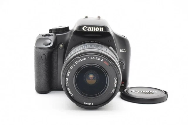 Canon EOS Kiss X2 ＆ EF-S 18-55mm Ⅱ USM Canon EOS Kiss X2 DSLR Camera Kit EF 18-55mm USM Lens Used