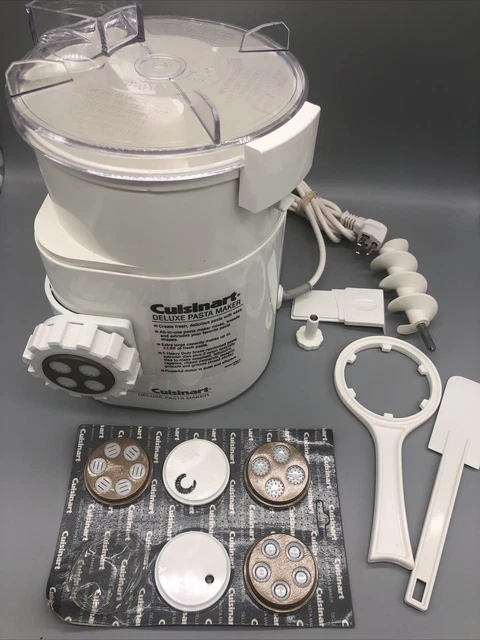 CUISINART DPM-3 DELUXE PASTA MAKER - Made In Italy- Clean CUISINART DPM-3 DELUXE PASTA MAKER - Made In Italy- Clean