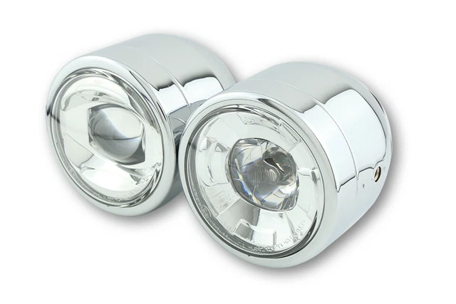 Streetfighter LED Double Headlights Chrome Suzuki Bandit GSF 600 1200 1250 N