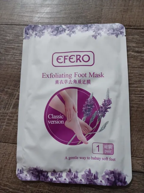Foot therapy peeling mask (skin care) (detox)