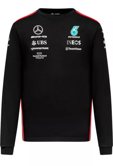 Mercedes AMG Petronas Formel 1 Langarm Top Gr. XL F1 Team 2023 Brandneu ohne Etikett