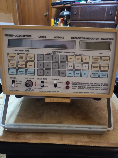 Lc102 Loader SENCORE LC102 CAPACITOR-INDUCTOR Analyzer. Used. Fully tested and ...