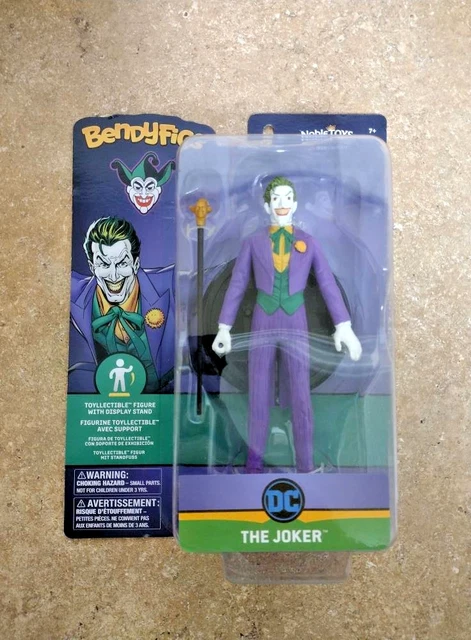 Noble DC Comics Biegefigur Joker – 19 Cm, PVC/ABS, Beweglich, Für Sammler Und Fans