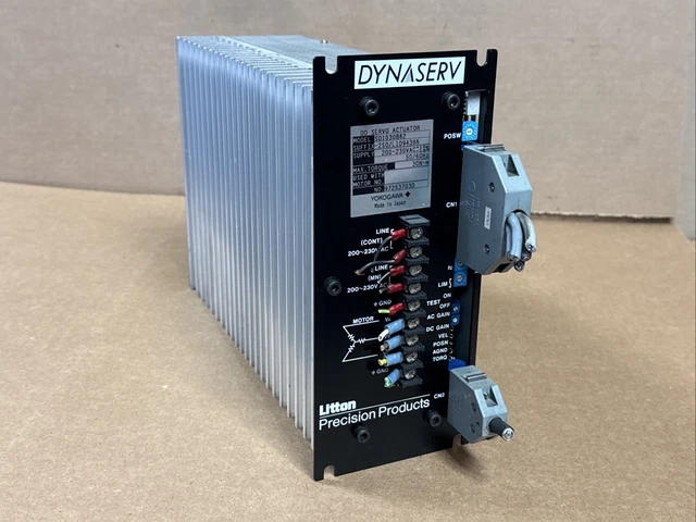 YOKOGAWA DYNASERV SERVO Motor Actuator DR1030B60 & Drive