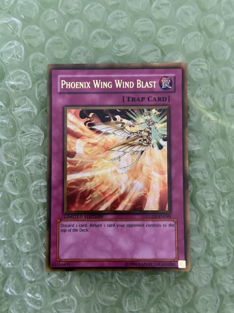 Yu-Gi-Oh! TCG Phoenix Wing Wind Blast Premium Gold PGLD-EN070 Unlimited Gold...