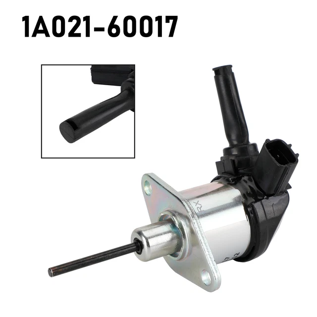 1A021-60017 Solénoïde D'Arrêt De Carburant Pour Kubota V2003 V2203 D1503 D1703