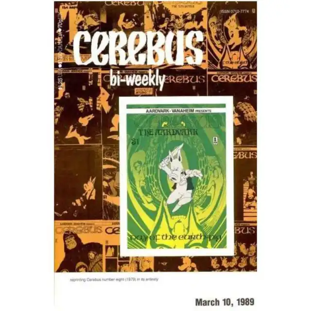 Cerebus Bi-Weekly #8 in Very Fine + condition. Aardvark-Vanaheim comics [q]