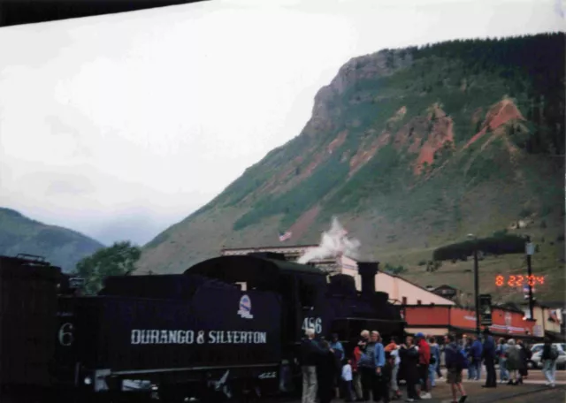 482 Steam Locomotive Durango & Silverton Train Railroad Photo 5X7 #1-3901