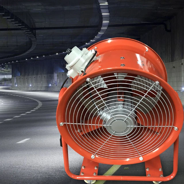 EX-Industrieventilator Axialventilator Bauventilator Baugebläse Baulüfter 450mm