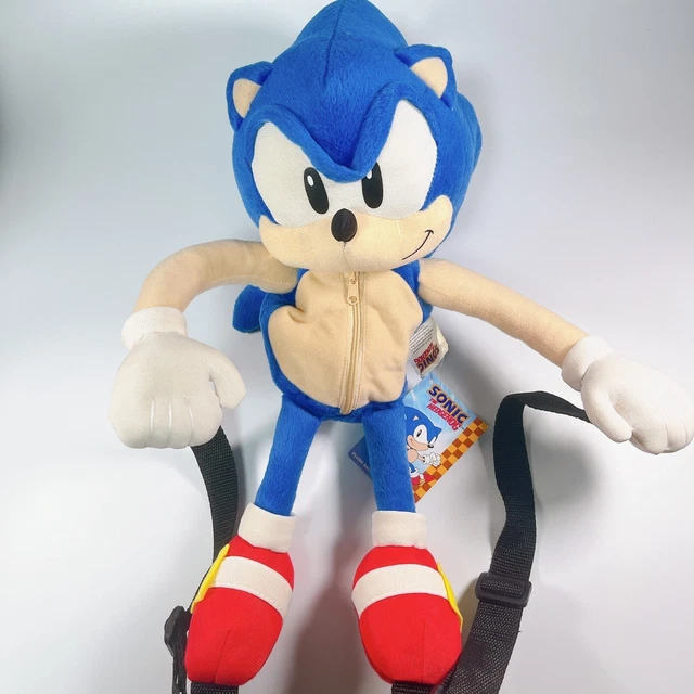 SAC À DOS en peluche Sonic The Hedgehog SEGA avec étiquette EUR 46