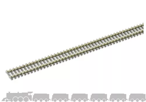 N gauge flexible wooden sleeper track (nickel silver rail) Peco SL-300 - 914mm