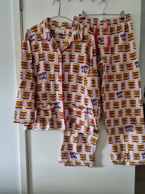 Peter Alexander Ladies Flannelette Vegemite PJ'S Size S