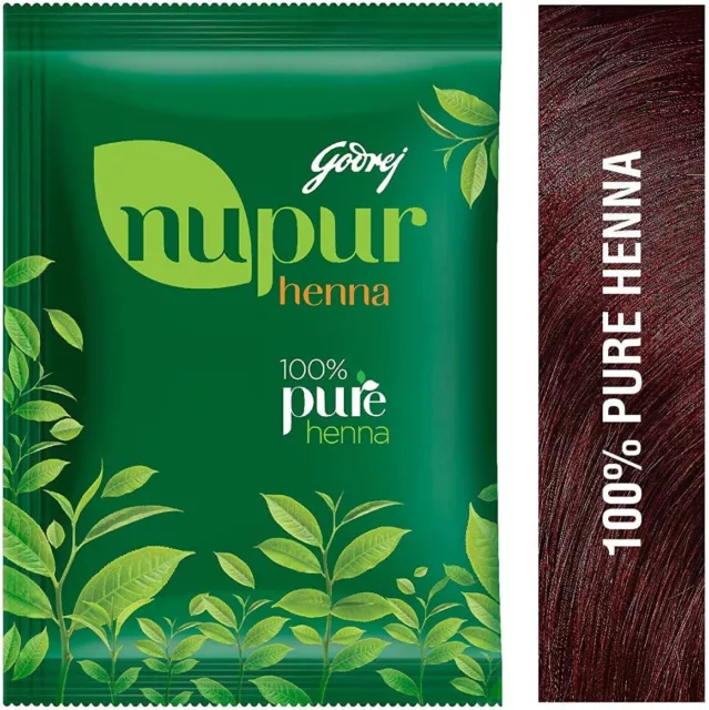 Godrej Nupur Henna Natural Mehndi with Goodness of Herb 100% Pure - 500g