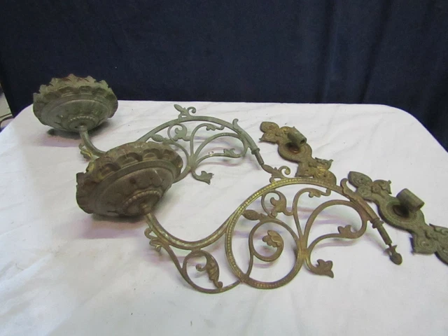 paire d appliques en bronze