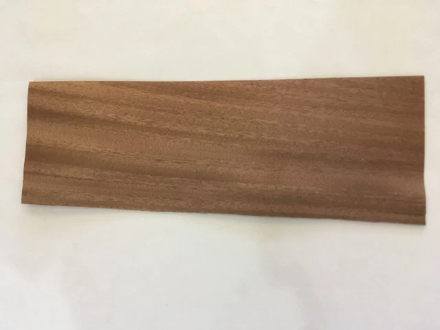 Lovoa African Walnut Raw Wood Veneer Sheets 4.5 x 14 inches Lot #500