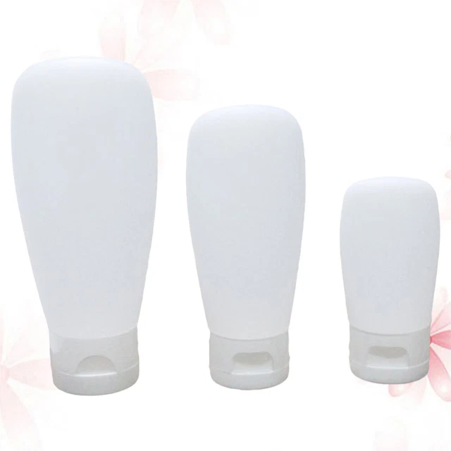 Reiseflaschen Set 4 Stück - 110ml Leere Pumpflaschen Für Shampoo & Duschgel