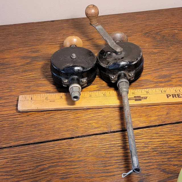 VINTAGE ZIM MANUFACTURING Co Chicago HAND CRANK VALVE GRINDER LAPPING