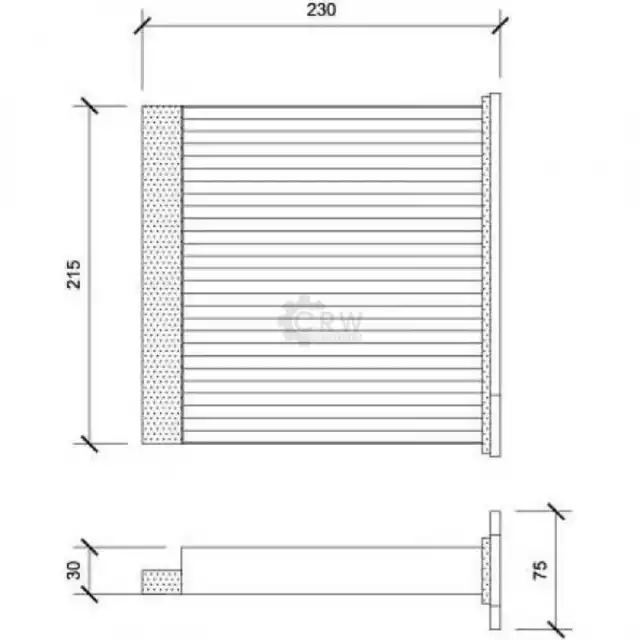 Filtre D'Habitacle Filtre à Charbon Activé pour Mitsubishi L 200 / Triton KB _ T