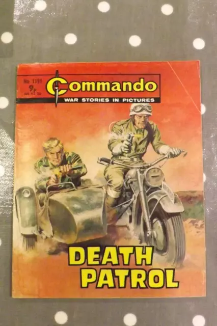 COMMANDO COMIC WAR STORIES IN PICTURES No.1191 DEATH PATROL GN2176