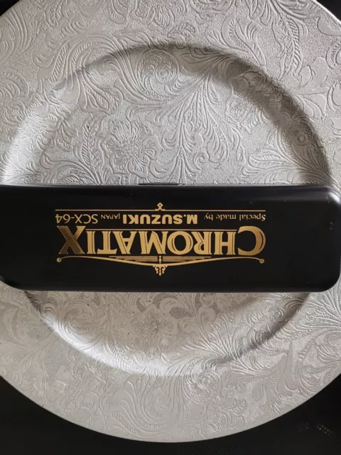 M. Suzuki Chromatix SCX-64 harmonica + case