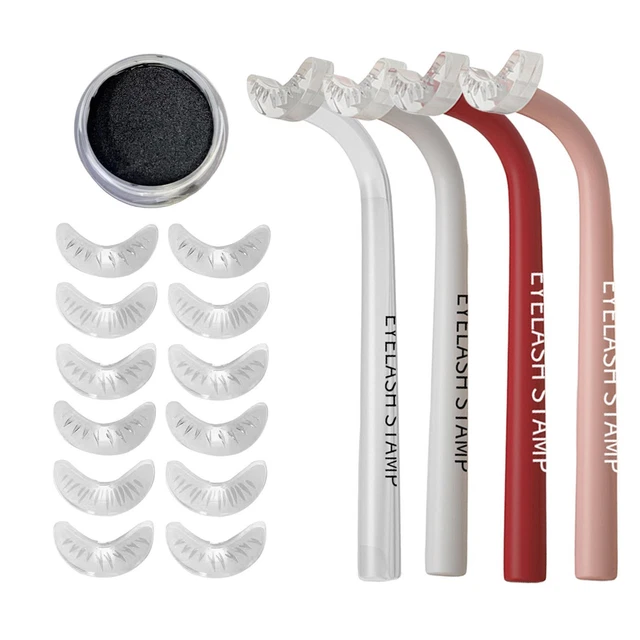 Lower Eyelash Stamps For Beginner Lower Lashes Stamp Stencil Eyelash Applicator 2