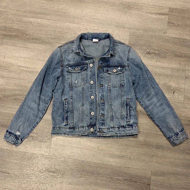 Zara Blue Denim Trucker Jacket. Girls Age/Size 11-12 (152cm)…FREE POSTAGE