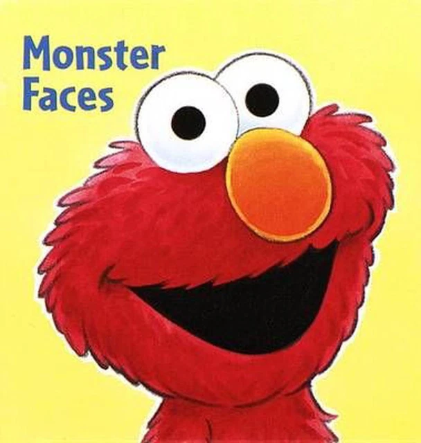 Monster Faces (Sesame Street) by Tom Brannon (English) Board Books Book
