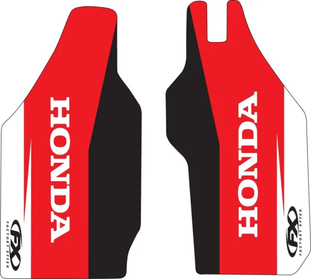 Factory Effex Lower Fork Guard Graphics Red #17-40320