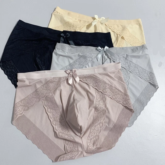 Hommes Slip Culotte Maille Pochette Sexy Transparent Short Slip Toutes Saisons