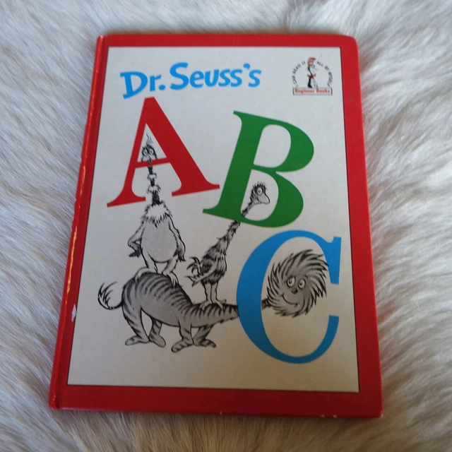 DR SEUSS ABC Beginner Books 1963 Vtg DR SEUSS Book Vtg Childrens Book ...