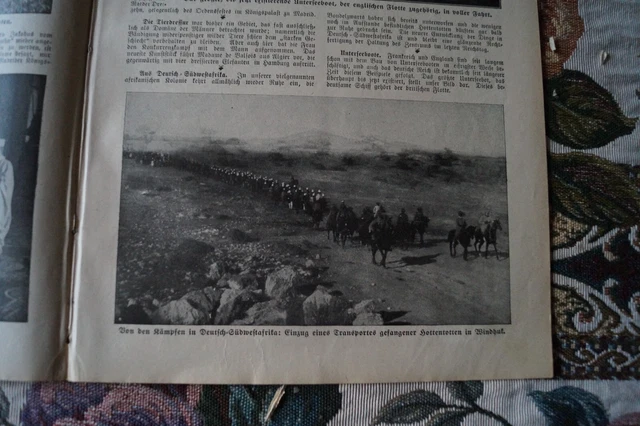 1906 Welt 19 Nordstemmen Harzburg Jamaika Deutsch Südwest Kolonien Windhuk