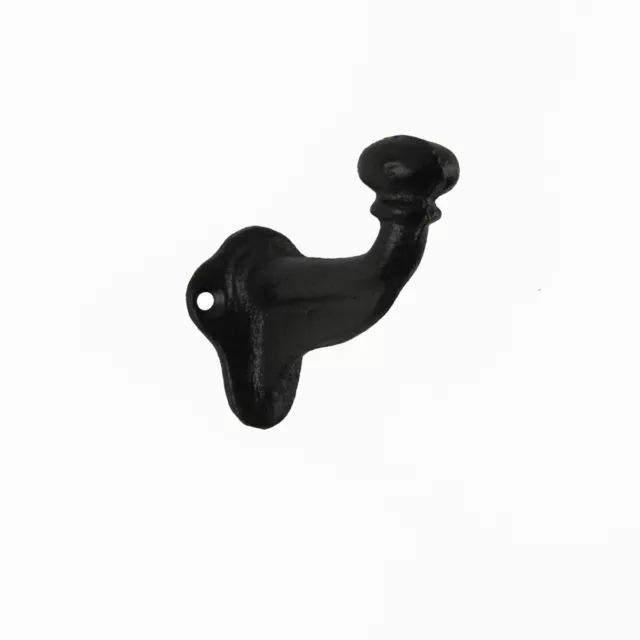 Antique Style Cast Iron Coat Bathroom Towel Hanger Door Hook Keyring Holder Rack