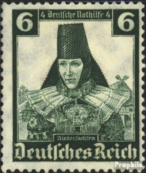 Empire Allemand 591 neuf 1935 D'urgence:Costumes