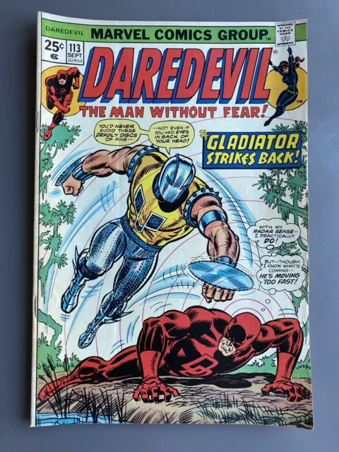 Daredevil  113 Black Widow  1st Death Stalker  Gladiator Marvel MCU