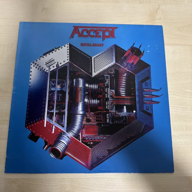 Accept Metal Heart RCA PL70638 Vinyl 12“ LP 1985