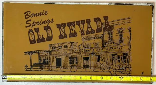 Bonnie Springs Old Nevada Las Vegas Slot Machine Glass 3