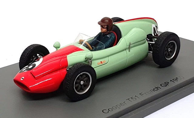 Miniature 1/43 Spark Cooper F1 T53 #23 USA GP 1962 T. Mayer - Neuve