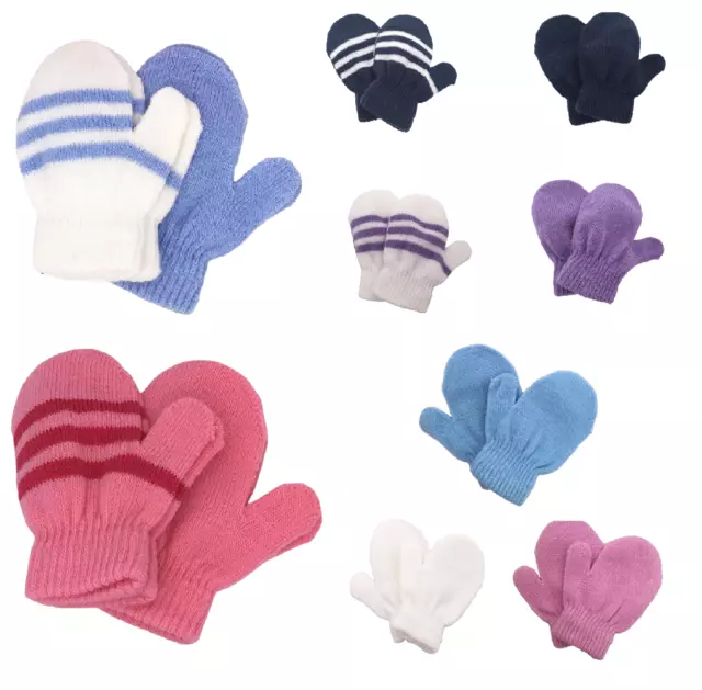 NEU STIL Baby Fäustlinge Mädchen Jungen Winter warm Kinder magische FÄUSTLINGE Handschuhe