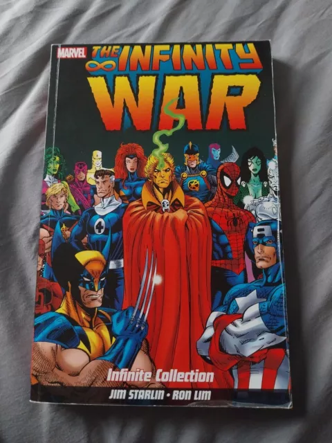 The Infinity War Marvel Graphic Novel Avengers Spider-Man X-Men