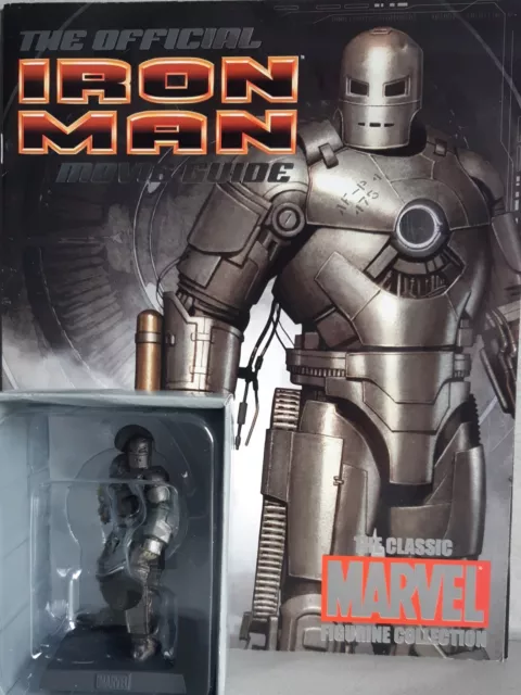 The Clásico Marvel Estatuilla Colección Revista Especial Iron Man movie guide