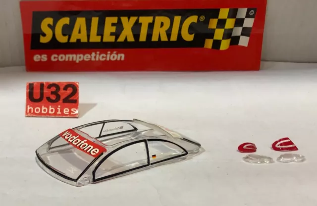 Scalextric Glass Wiper + Optical Delant. And Tras.mercedes DTM Vodafone