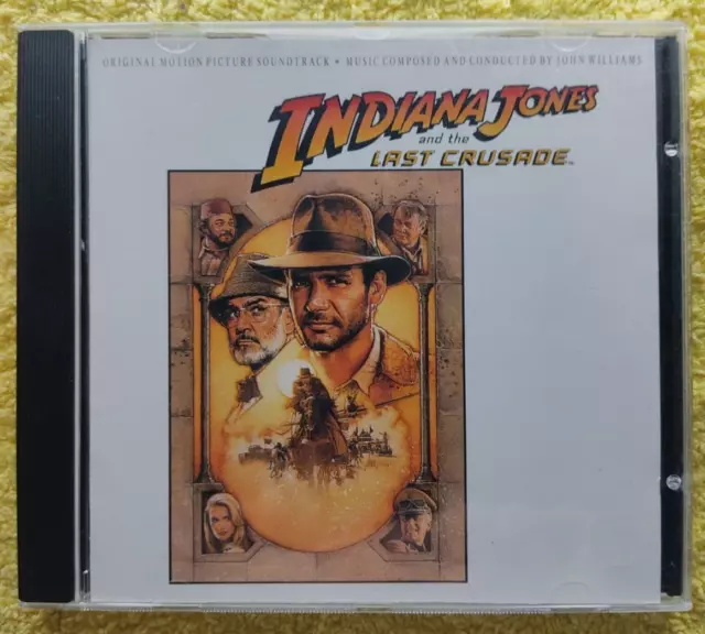 JOHN WILLIAMS Indiana Jones and the last crusade - CD OMP Soundtrack Warner Alem