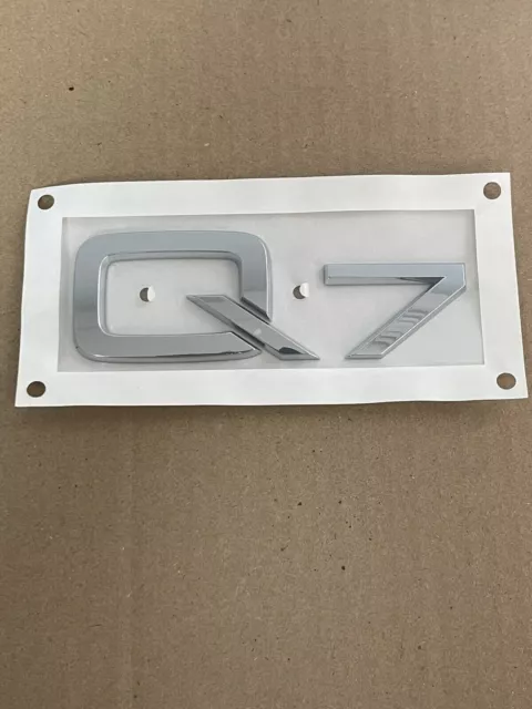 Oem Audi Q7 4M Rear Bootlid Emblem Badge 4M08537412Zz Genuine