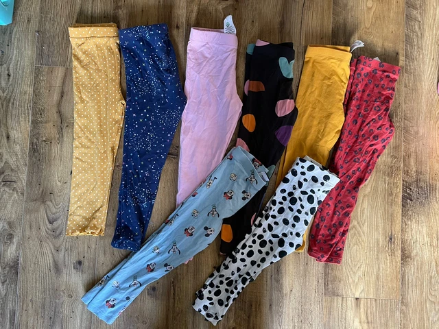 Girls legging bundle 3-4 years multicoloured bright